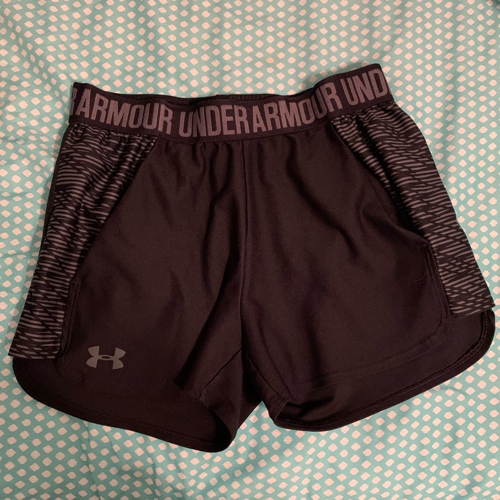 black under armor shorts
